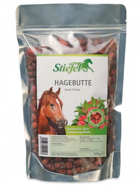 matériel d'élevage pour chevaux Stiefel Hagebutte owoce róży 1 kg
