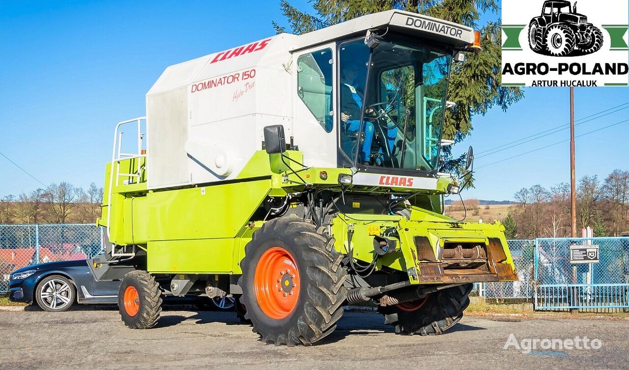 moissonneuse-batteuse Claas DOMINATOR 150 HYDRO - 2009 ROK - HEDER 4,5 M + BISO INTEGRAL