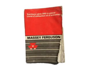 manuel d'utilisation pour tracteur à roues Massey Ferguson 300