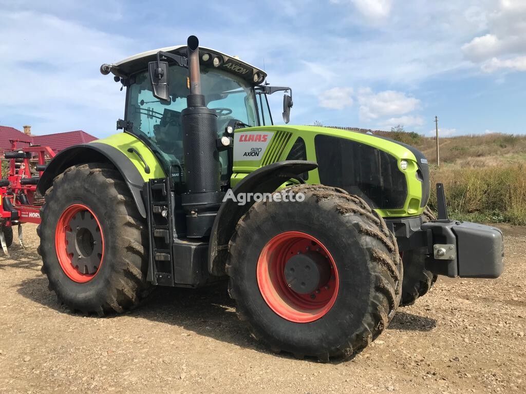 tracteur à roues Claas Axion 920 Cmatic