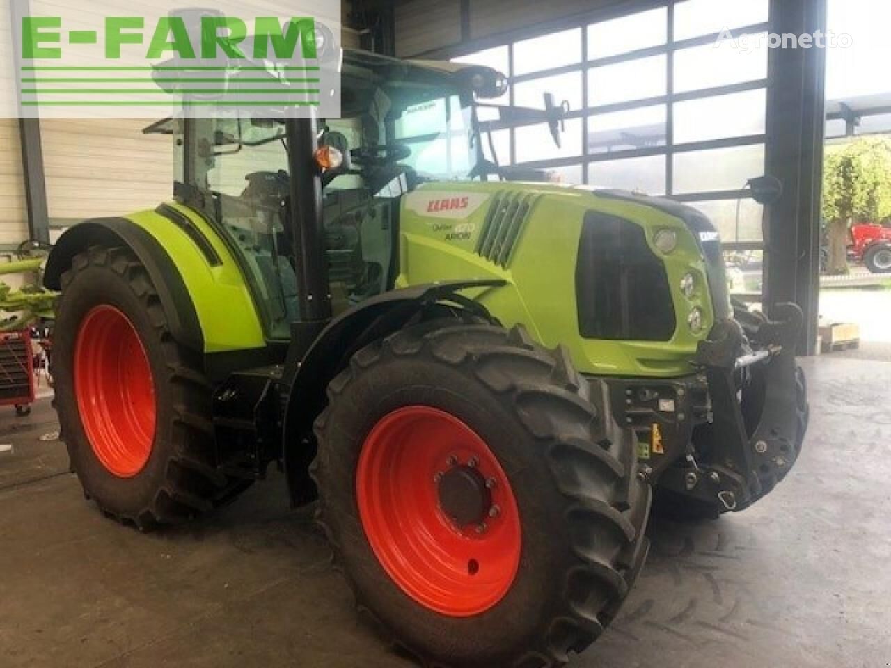 tracteur à roues Claas arion 470 cis+