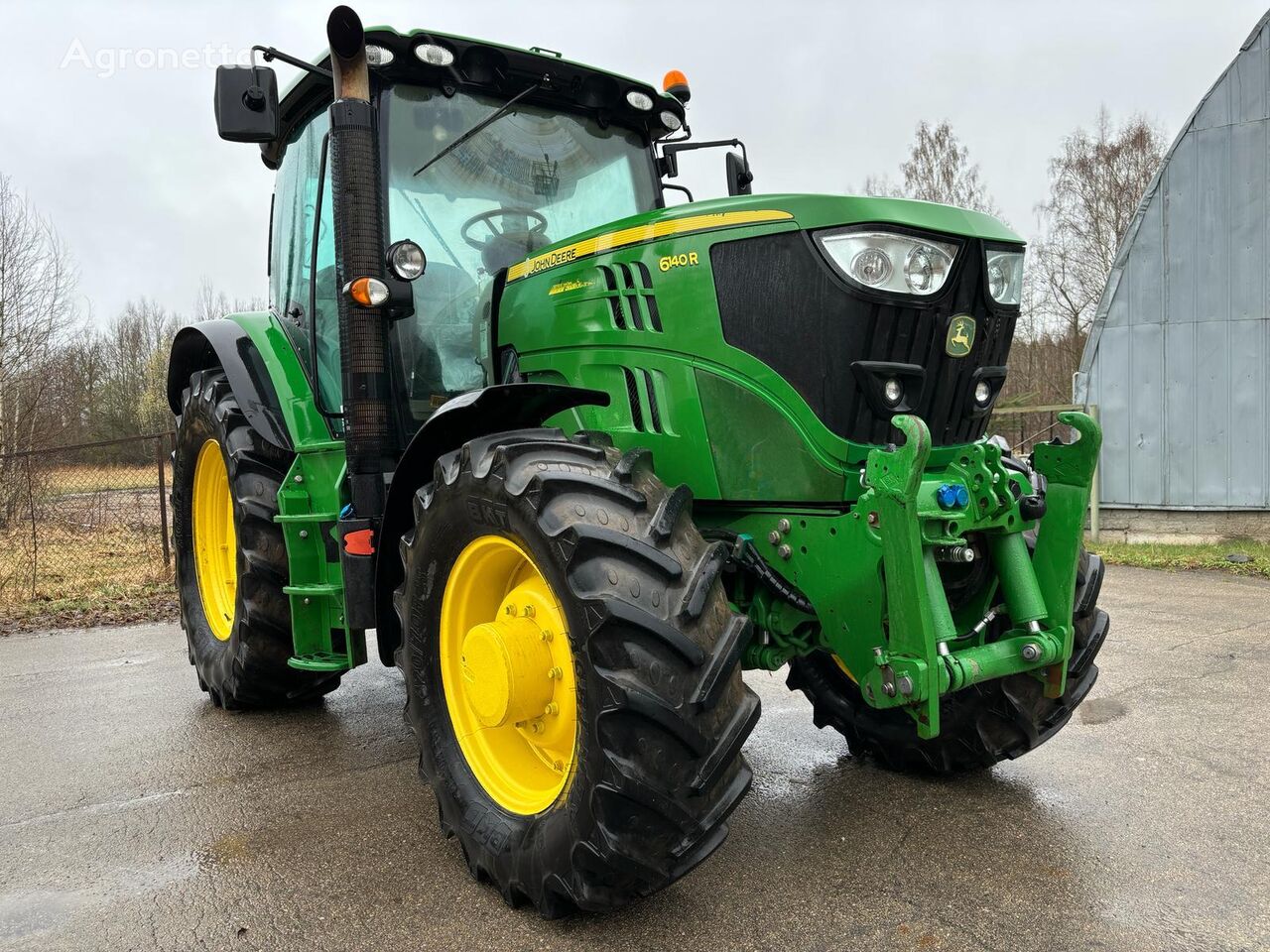 tracteur à roues John Deere 6140R