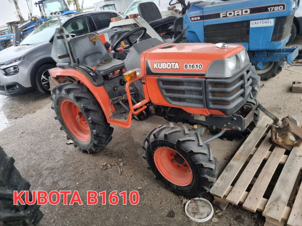 tracteur à roues Kubota B1610