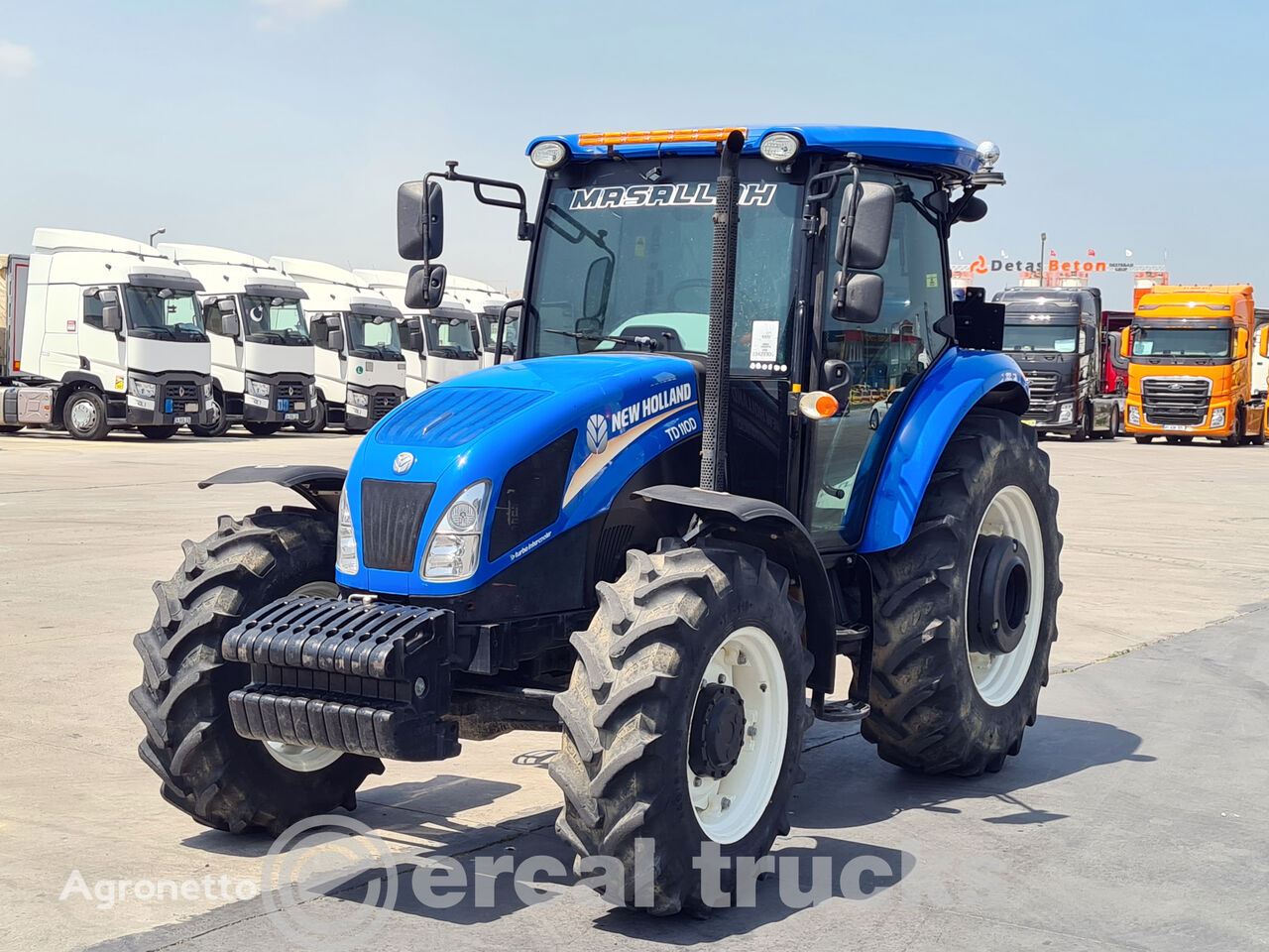 tracteur à roues New Holland 2018 TD110D /AC-TRACTOR
