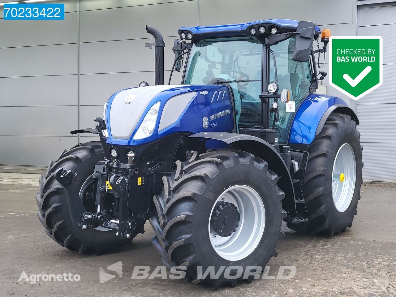 tracteur à roues New Holland T7.245AC 4X4 with GPS - GERMAN